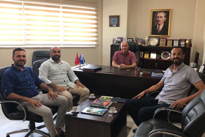 SPOR BİLİMLERİ FAKÜLTESİ DEKANLIK TEMSİLCİLERİ İLÇE MÜDÜRLÜKLERİNİ ZİYARET ETTİ