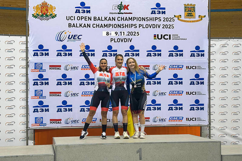 ALKÜ’LÜ SPORCU SEVİM GERÇEK’TEN BALKAN PİST ŞAMPİYONASI’NDA ÇİFTE MADALYA