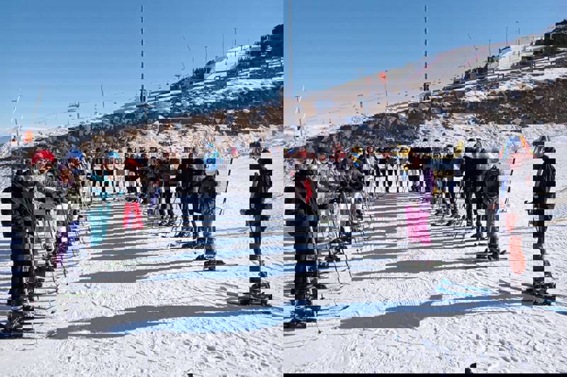 SPOR BİLİMLERİ FAKÜLTESİ KAYAK KAMPI SONA ERDİ