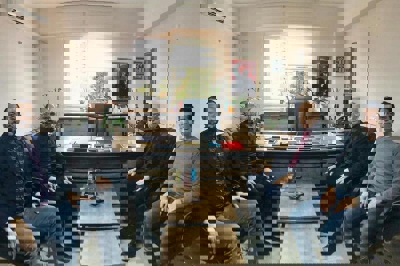 TÜRKİYE BİSİKLET FEDERASYONU BAŞKANI EMİN MÜFTÜOĞLU’ NDAN FAKÜLTEMİZE ZİYARET 