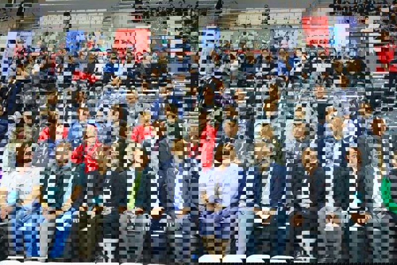 ALKÜ GÖNÜLLÜLERİMİZ TRISOME GAMES AÇILIŞ TÖRENİNDE