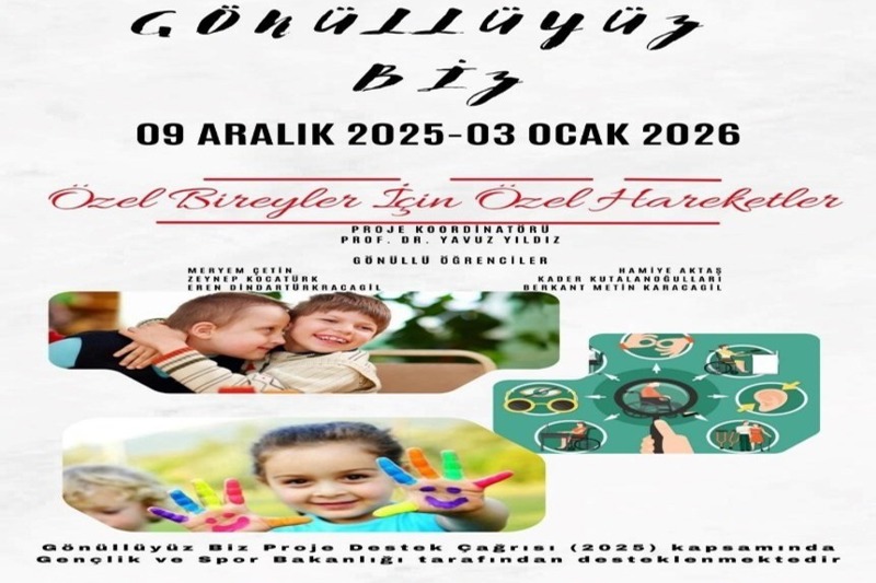 REKREASYON BÖLÜMÜ ÖĞRENCİLERİNDEN TOPLUMA DEĞER KATAN GÖNÜLLÜLÜK PROJELERİ