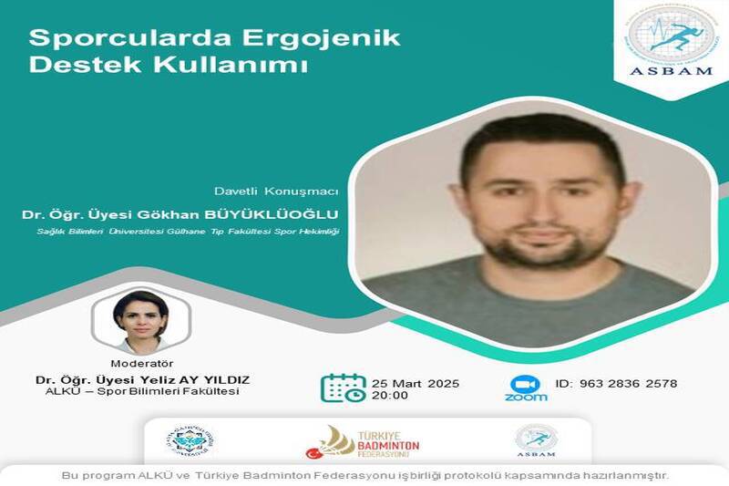 Webinar: Sporcularda Ergojenik Destek Kullanımı