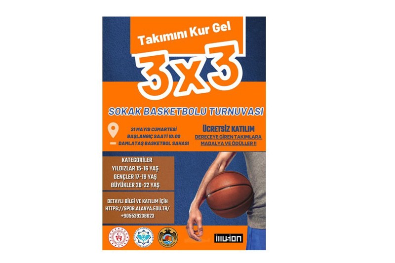 3x3 SOKAK BASKETBOLU TURNUVASI