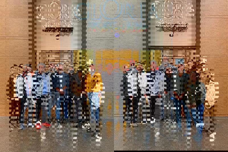 FAKÜLTEMİZDEN ANTALYA/BELEK' TE BULUNAN GLORIA SPORT ARENA' YA ZİYARET 