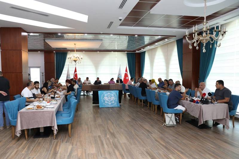 REKTÖR TÜRKDOĞAN, ALANYA BASININI AĞIRLADI