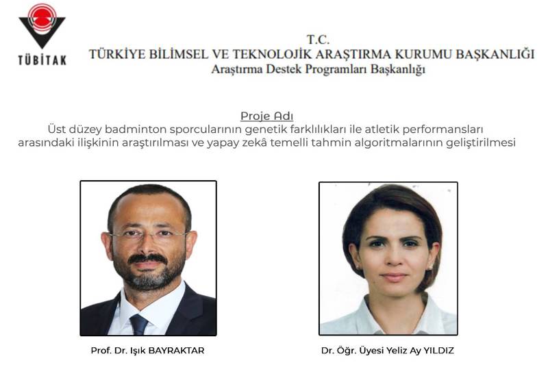 FAKÜLTEMİZ ÖĞRETİM ÜYELERİNDEN TUBİTAK 1001- SPOR ARAŞTIRMALARI PROJE BAŞARISI