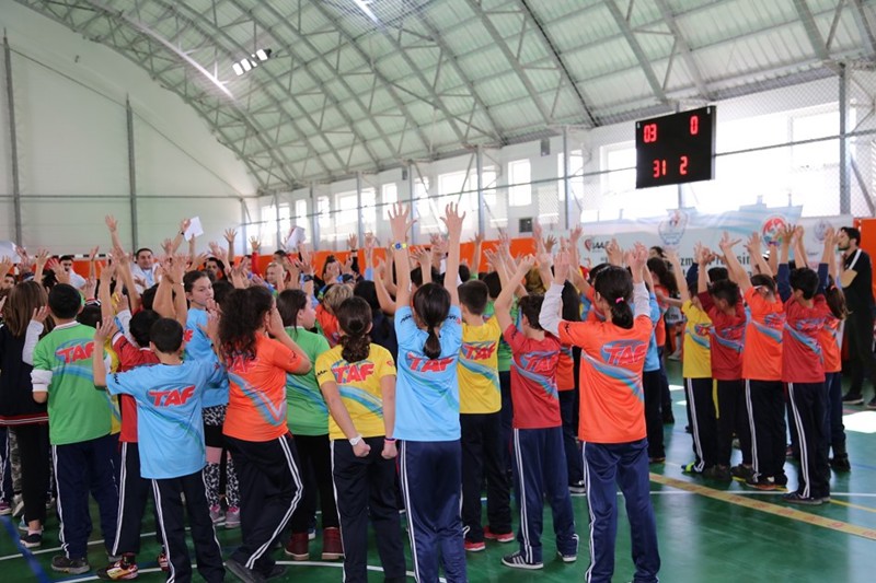 IAAF ÇOCUK ATLETİZMİ PROJESİ ALKÜ’DE GERÇEKLEŞTİRİLDİ