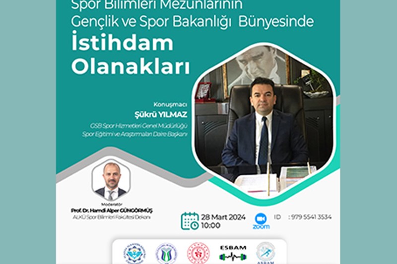 WEBİNAR: “GSB BÜNYESİNDE İSTİHDAM OLANAKLARI”