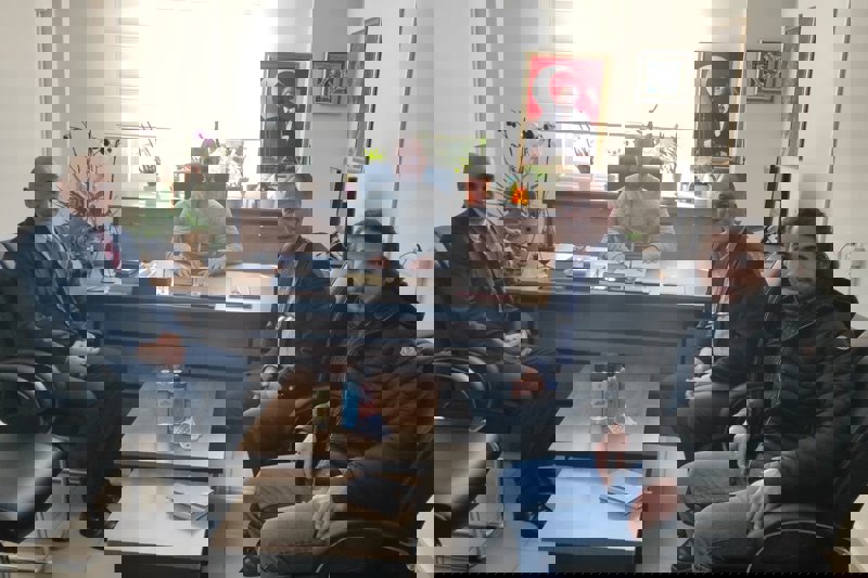 TÜRKİYE ORYANTİRİNG FEDERASYONU BAŞKANI PROF. DR. TEKİN ÇOLAKOĞLU'NDAN FAKÜLTEMİZE ZİYARET