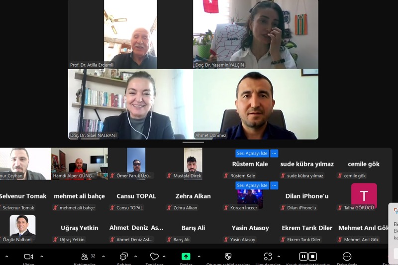 İNSAN, SPOR VE OLİMPİZİM KONULU WEBİNAR GERÇEKLEŞTİRİLDİ